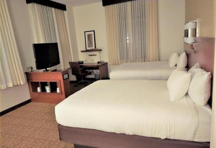 اتاق استاندارد با تخت دو نفره بزرگ برای معلولان, Hyatt Place Des Moines/downtown