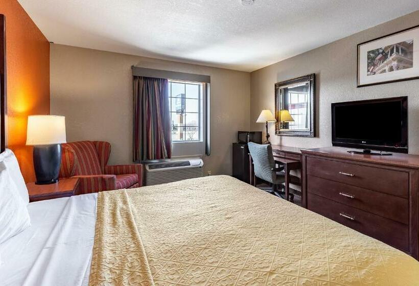 带大床的标准间, Americas Best Value Inn   Temple
