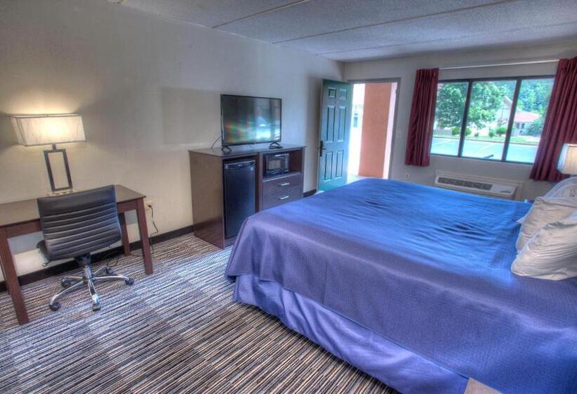 חדר סטנדרט עם מיטת קינג, Budgetel Inn And Suites Plus Helen