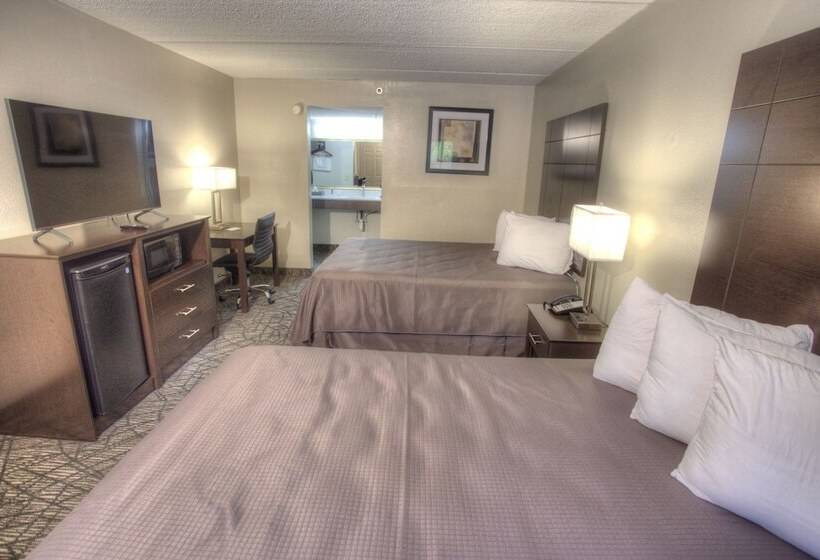 Номер Стандарт 2 Двуспальные Кровати, Budgetel Inn And Suites Plus Helen