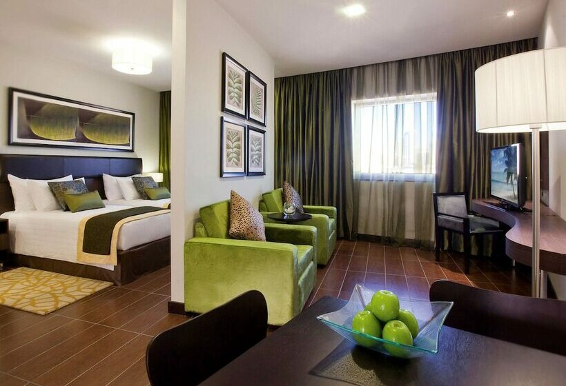 غرفة ديلوكس, Mövenpick Hotel Apartments Al Mamzar Dubai