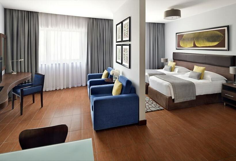 غرفة ديلوكس, Mövenpick Hotel Apartments Al Mamzar Dubai