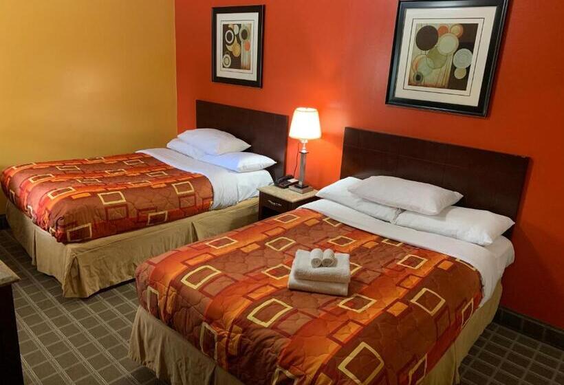 스탠다드 룸 더블 침대 2개, Scottish Inns Wrightstown