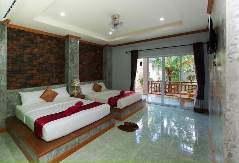프리미엄 4인룸, Lanta Riviera Beach Resort