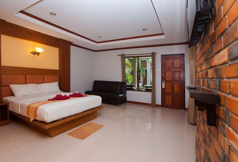 디럭스 방갈로, Lanta Riviera Beach Resort
