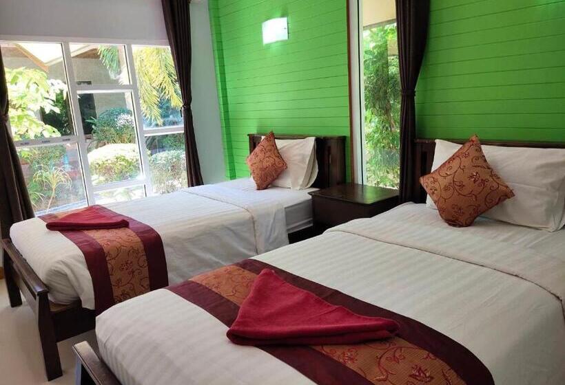 수피리어 룸 가든 전망, Lanta Riviera Beach Resort