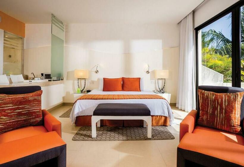 景色の見えるデラックスルーム, Grand Oasis Tulum Riviera