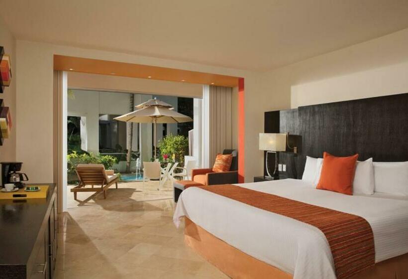 キングサイズベッドのデラックスルーム, Grand Oasis Tulum Riviera