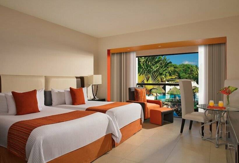 キングサイズベッドのデラックスルーム, Grand Oasis Tulum Riviera