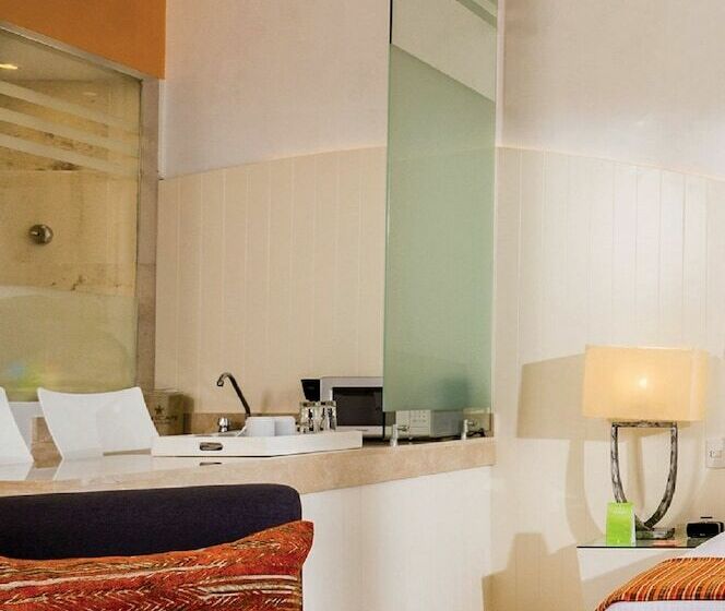 景色の見えるデラックスルーム, Grand Oasis Tulum Riviera