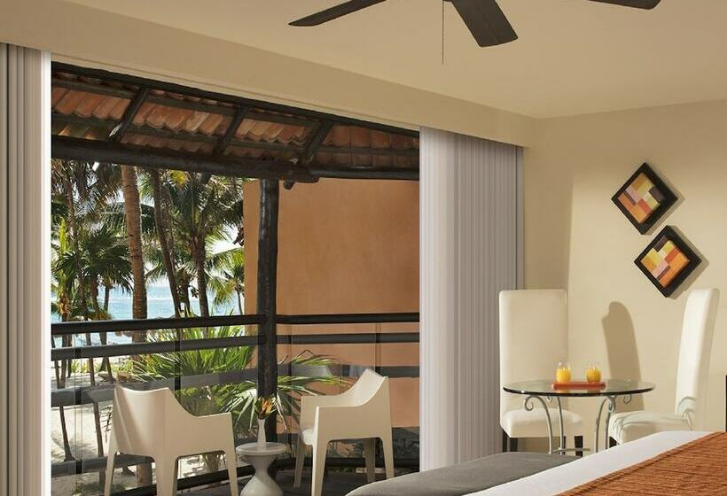 片側に海が見えるデラックスルーム, Grand Oasis Tulum Riviera