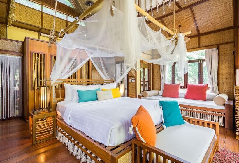 빌라 침실 1개, The Float House River Kwai