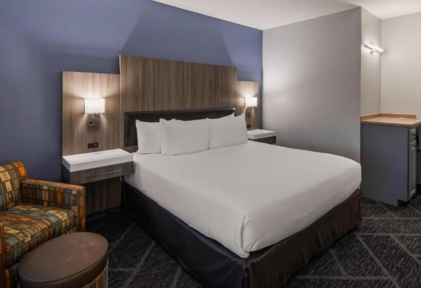 장애인을 위한 킹사이즈 침대 스탠다드 룸, Best Western Plus Appleton Airport Mall