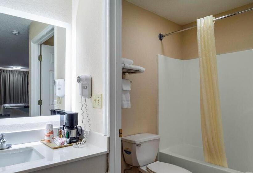 キングサイズベッドのスイートルーム, Econo Lodge Inn & Suites Cayce I 26 Airport
