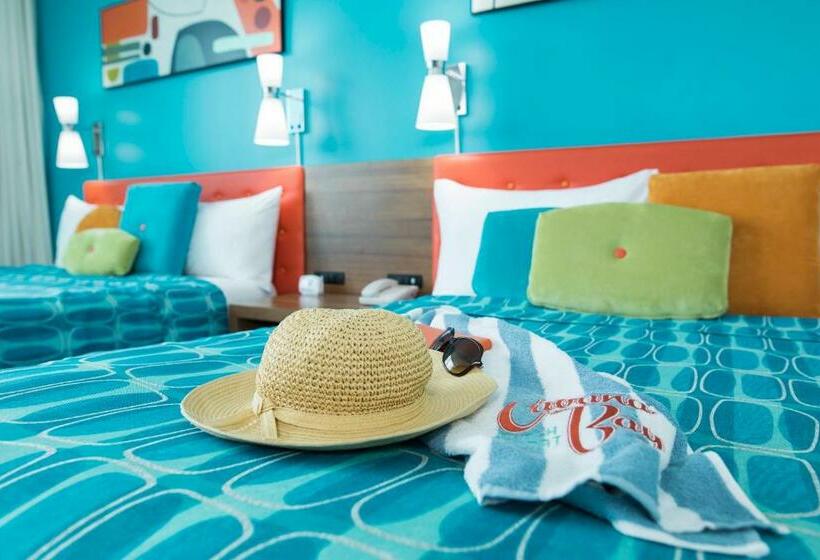 اتاق استاندارد با چشم‌انداز پارک, Universal's Cabana Bay Beach Resort