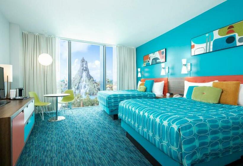 اتاق استاندارد با چشم‌انداز پارک, Universal's Cabana Bay Beach Resort