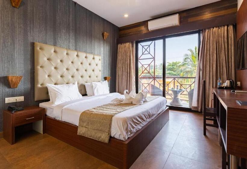 اتاق لوکس با بالکن, Amara Oceanfront Resort & Club Baga