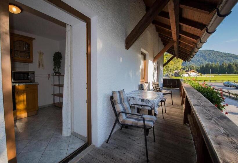 آپارتمان 1 خوابه با بالکن, Xanderhof
