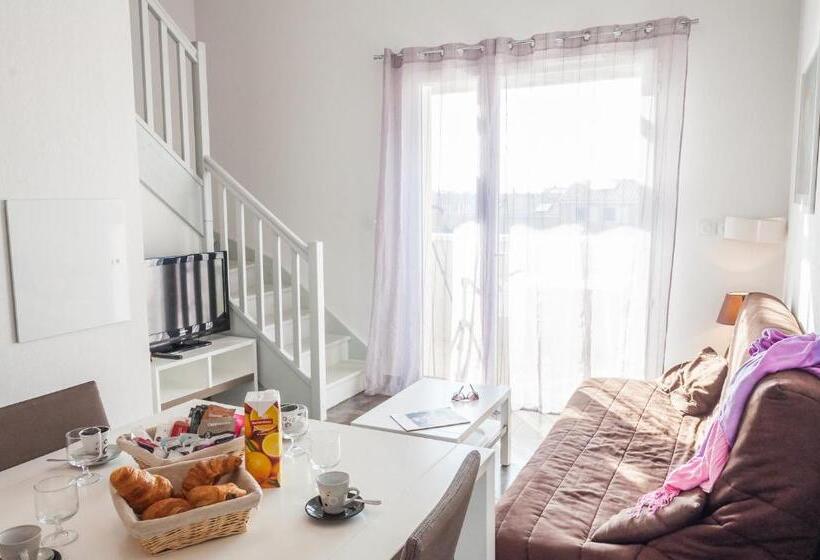 Апартаменты Дюплекс 1 Спальня, Vacanceole  Les Demeures Torrellanes  Saintcyprien