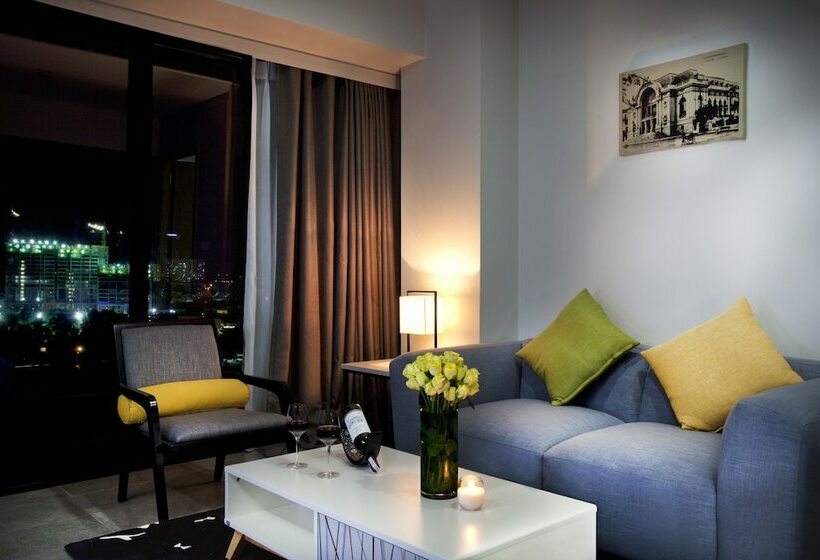 带1个卧室的豪华公寓, Novotel Living Saigon South