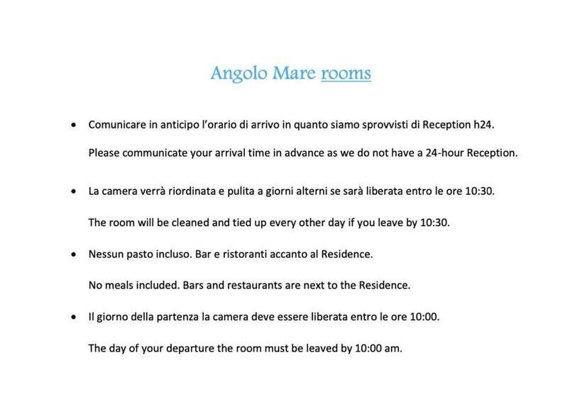 Номер Стандарт Кровать Кинг Адаптированный для Инвалидов, Angolo Mare Apartments & Rooms