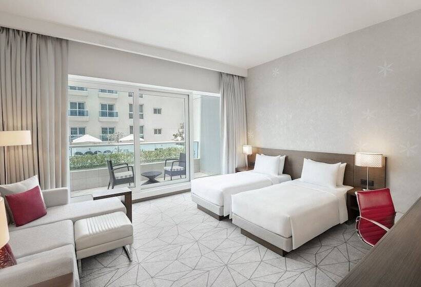 Номер Стандарт Двуспальная Кровать, Hyatt Place Dubai Al Rigga