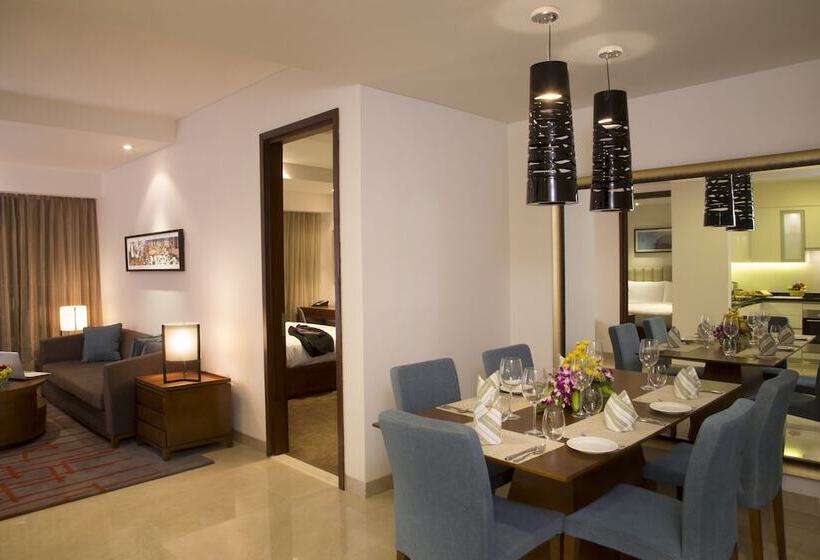 침실 1개 디럭스 아파트, Oakwood Residence Whitefield Bangalore
