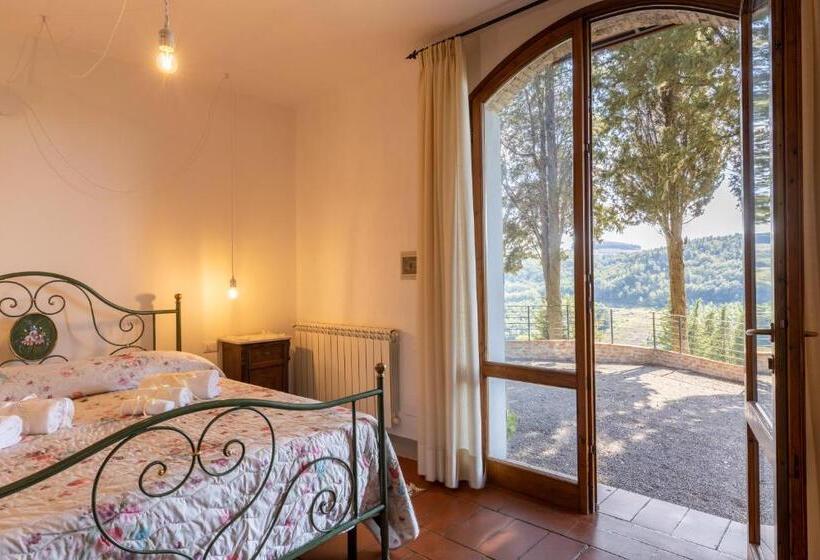 Апартаменты 1 Спальня Вид на Сад, Agriturismo Poggio Nardini