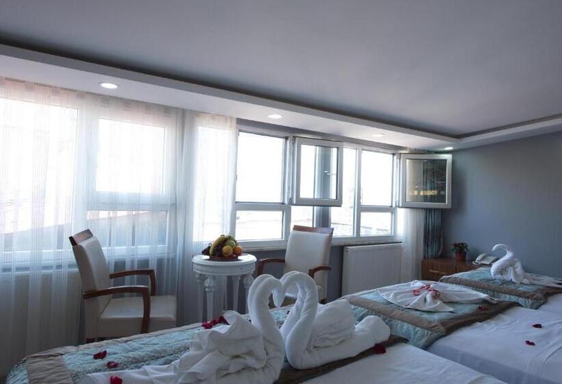 景色の見えるスタンダード４人部屋, Istanbul Sirkeci