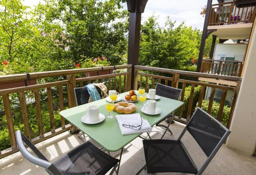 Хижина, Residence Odalys Le Domaine Des Rois