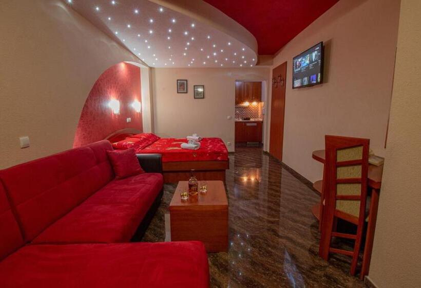اتاق استاندارد با بالکن, Villa Dislievski