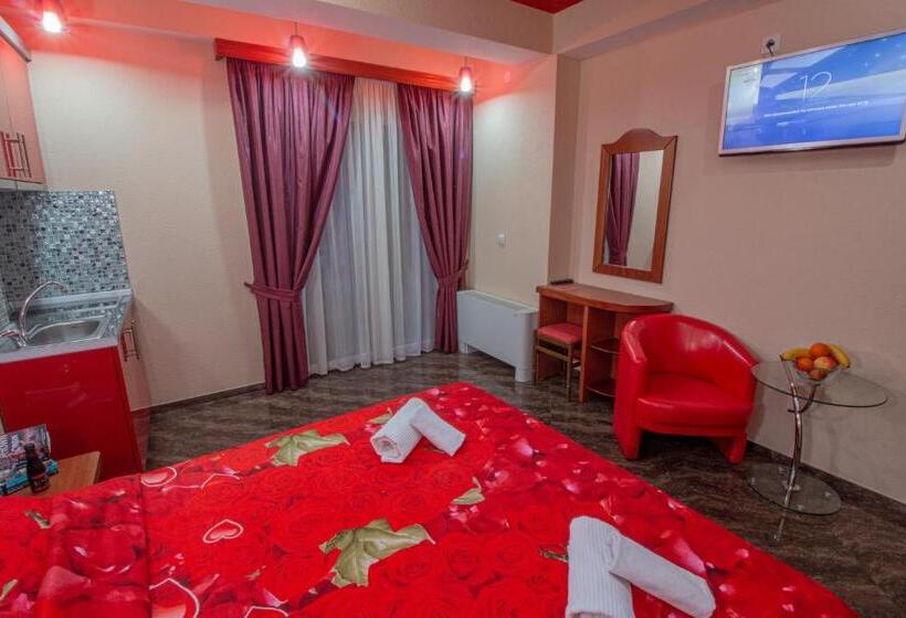 اتاق استاندارد با بالکن, Villa Dislievski