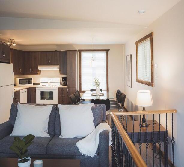 침실 1개 디럭스 아파트, Le Montagnard – Auberge/hôtel & Chalets