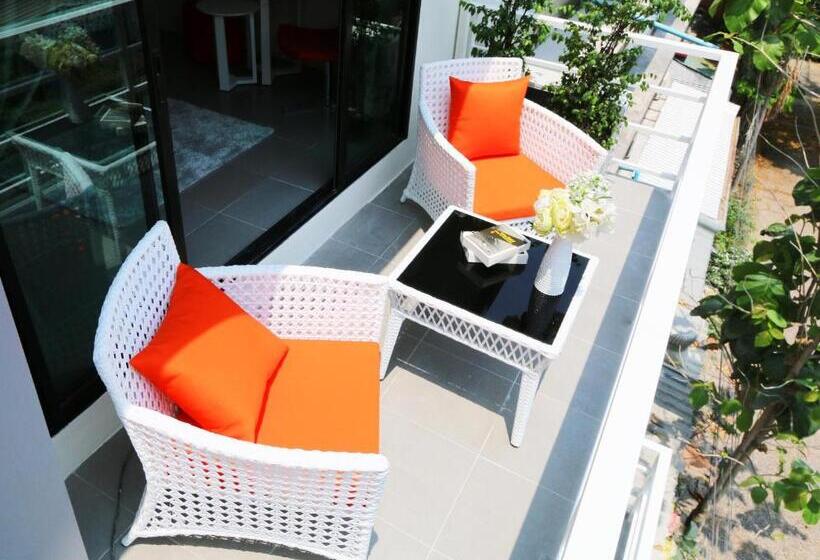 수피리어 테라스 룸, The Beach Cha Am Residence