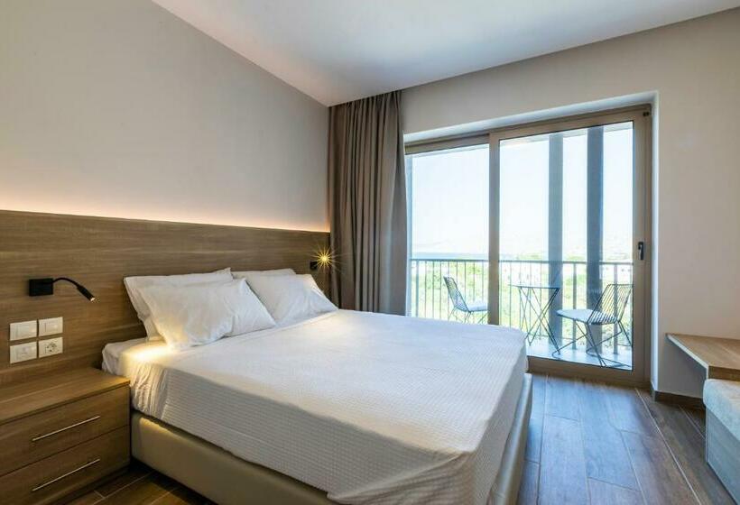 اتاق استاندارد با چشم‌انداز دریا, White Olive Premium Lindos