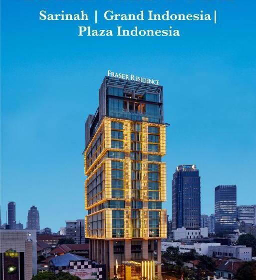 带1个卧室的顶楼公寓, Fraser Residence Menteng, Jakarta