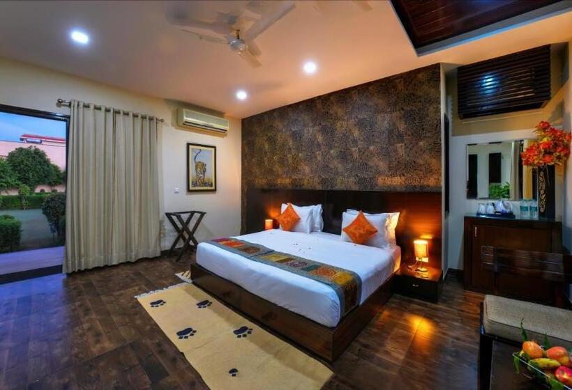 1침실 수피리어 빌라, Spree Jungle Vilas Resort Ranthambore