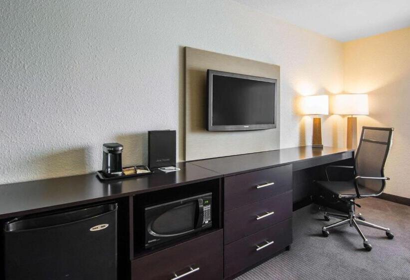キングサイズベッドのスタンダードルーム, Sleep Inn Regina East