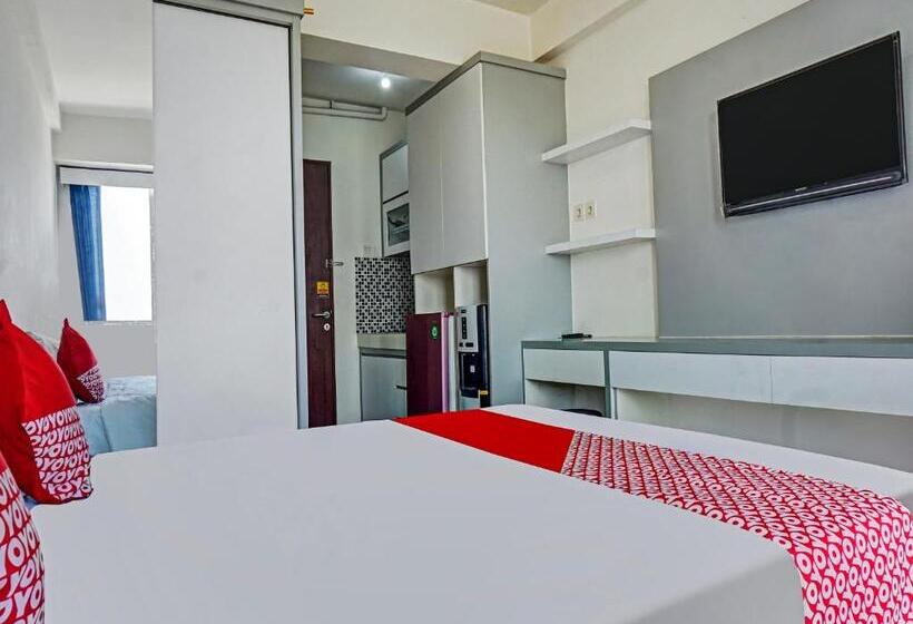 Quarto Deluxe, Oyo 91045 Tower Mahakam By Toha Room