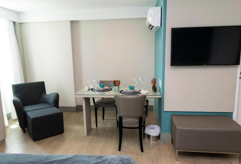 바다 전망 스위트, 202 Flat Beira Mar Av Boa Viagem Com Cozinha