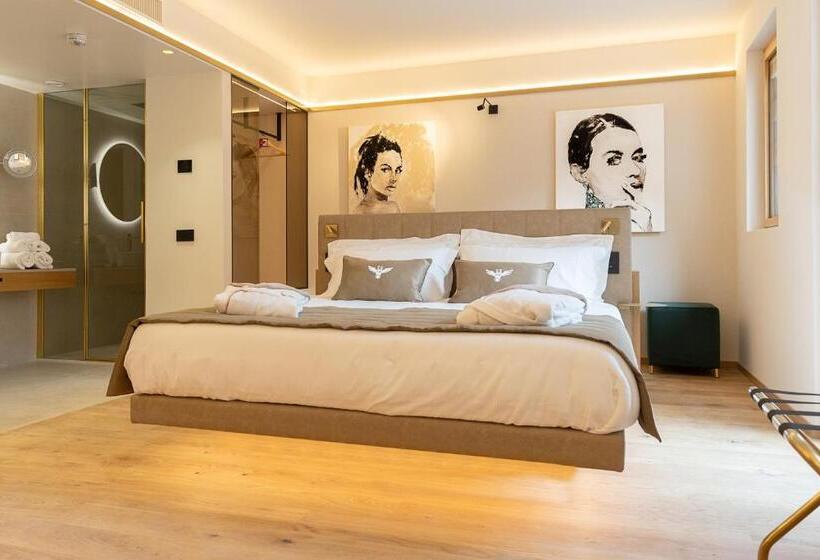 Люкс Кровать Кинг, Relais Forte Benedek Wine & Spa   Adults Only