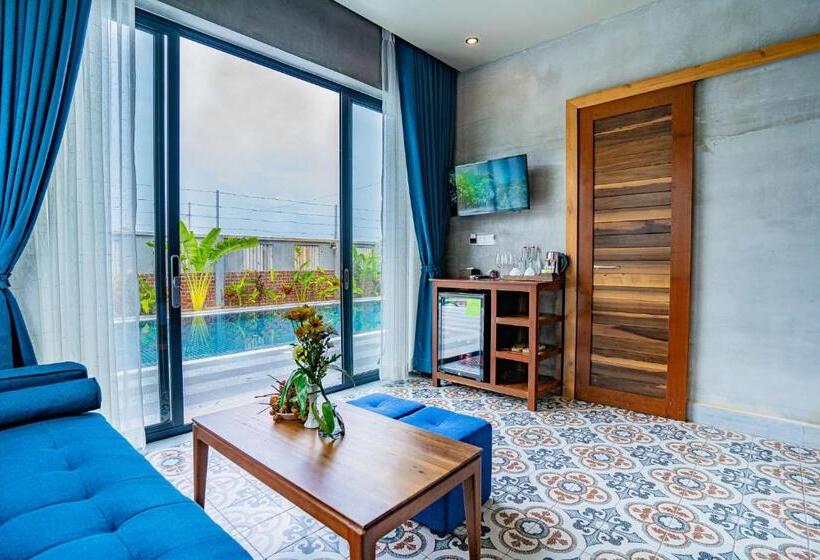 ویلای یک اتاق خوابه با استخر شنا, Kampot Sweet Boutique