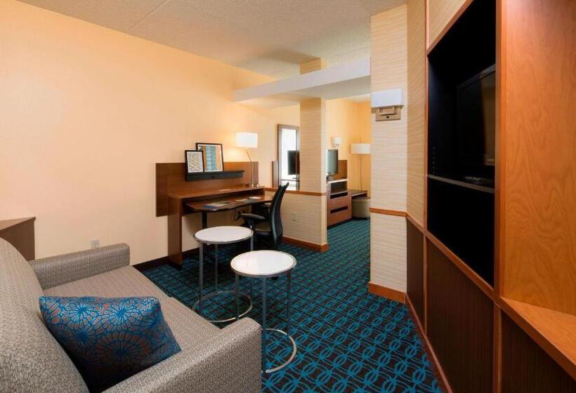 استودیو استاندارد با تخت کینگ, Fairfield Inn & Suites By Marriott Newark Liberty International Airport