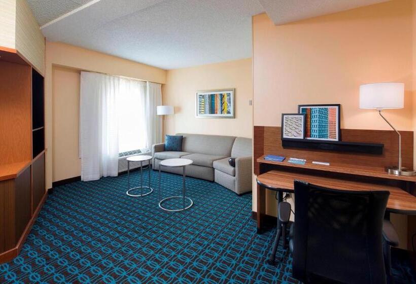 سوئیت با تخت بزرگ, Fairfield Inn & Suites By Marriott Newark Liberty International Airport