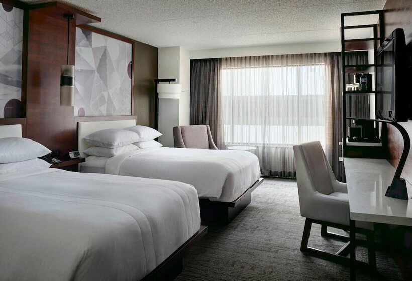 חדר סטנדרט שתי מיטות זוגיות, Marriott East Lansing At University Place