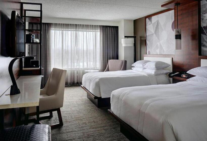 스탠다드 룸 더블 침대 2개, Marriott East Lansing At University Place