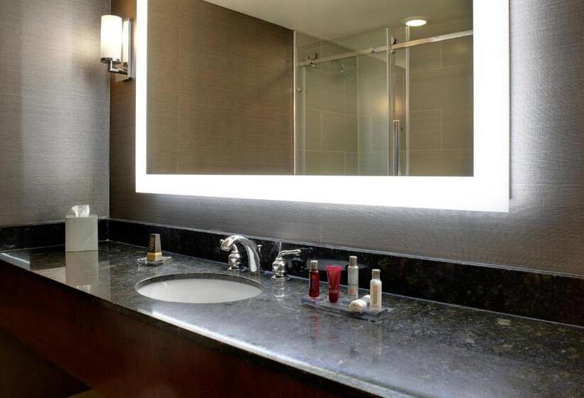 스탠다드 룸 킹사이즈 침대, Marriott East Lansing At University Place