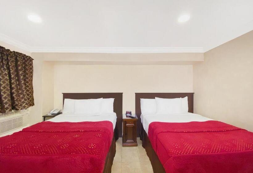 带2个双人床的标准工作室, Nite Inn At Universal City   Walking Distance To Universal Studios Hollywood