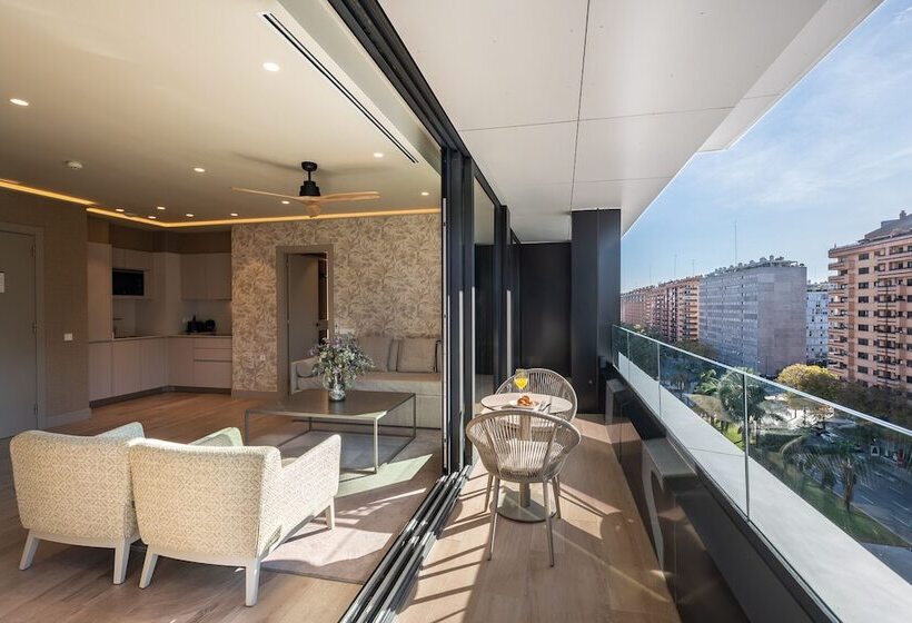 ２ベッドルームデラックスアパートメント, Apartamentos Core Suites Valencia
