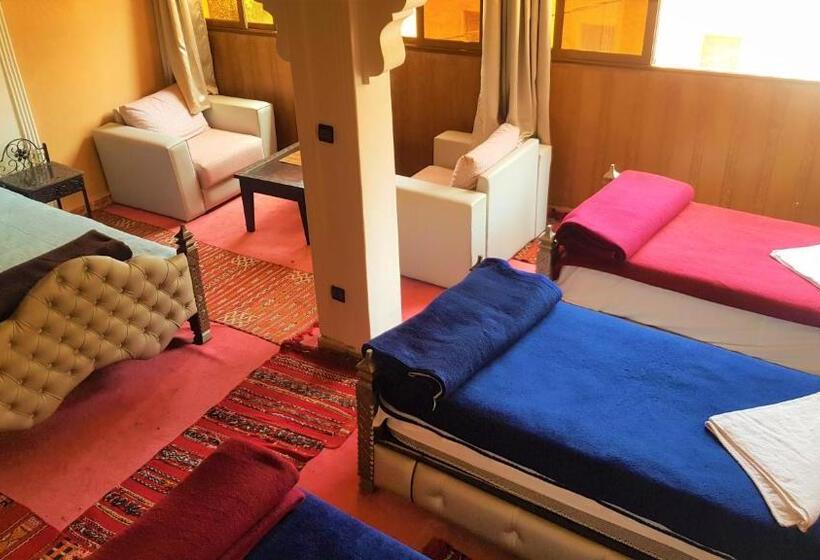 Четырехместный Номер Стандарт, Hôtel Restaurant Les Etoiles Du Toubkal